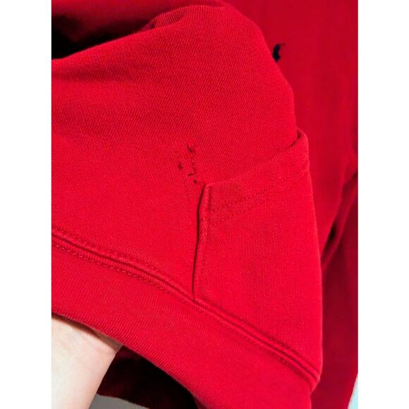 Polo Ralph Lauren Red Hoodie Size L (14-16) - Picture 5 of 7